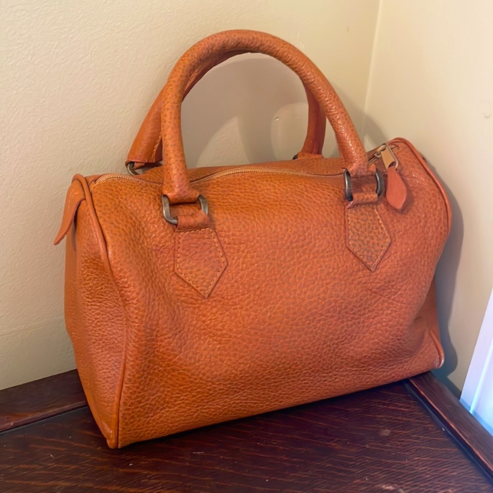 Vintage Unisa Made In Uruguay Small Duffle Bag Style Handbag